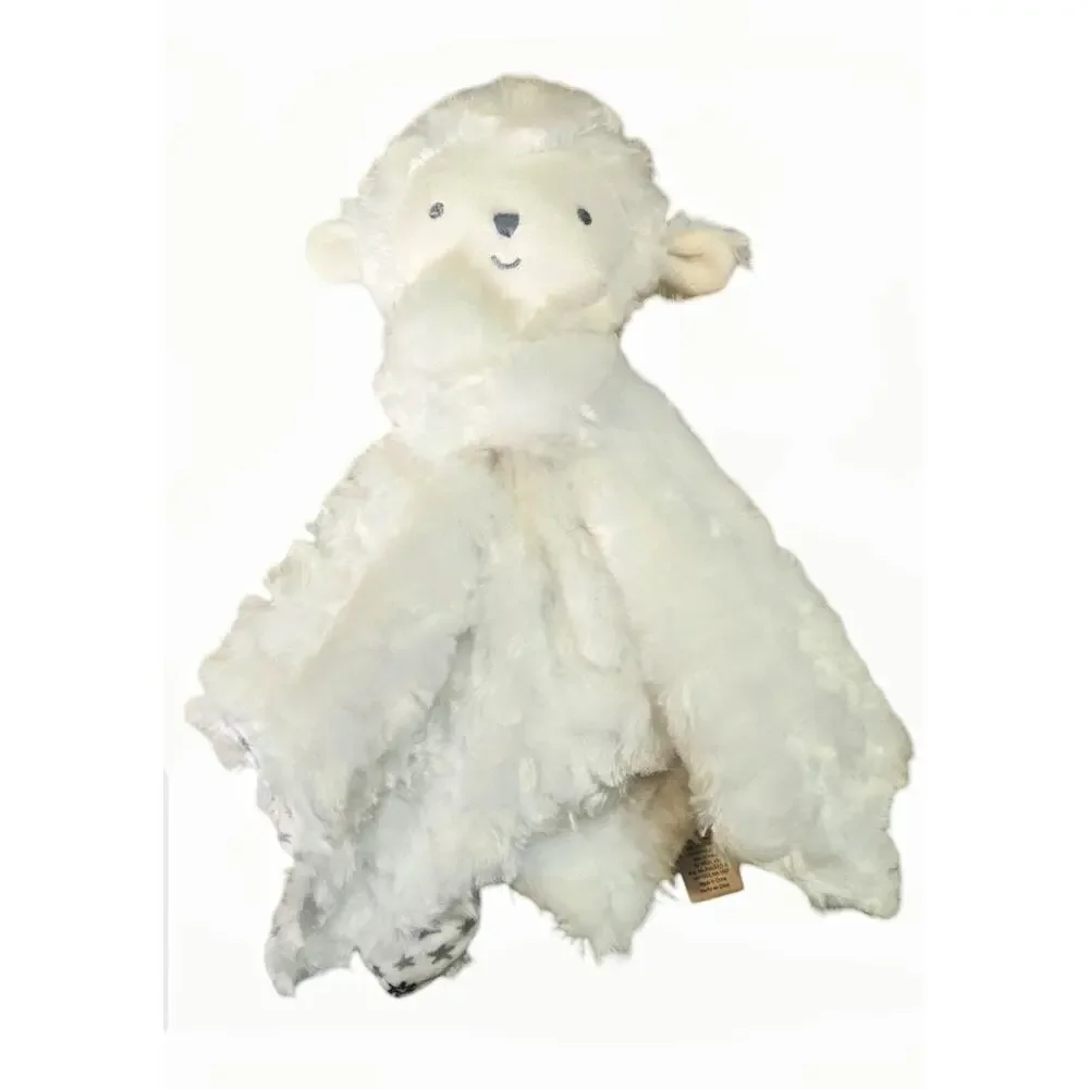 Baby Lovey Lamb Cuddle Plush Toy Soft Security Blanket Just One You Carter's
